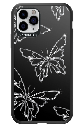 Silver Butterfly 2.0 - Apple iPhone 11 Pro