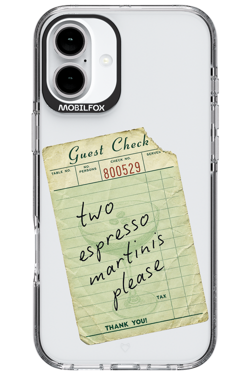 Espresso Martini 2.0 - Apple iPhone 16 Plus