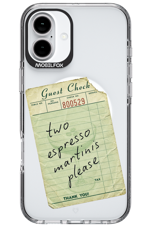 Espresso Martini 2.0 - Apple iPhone 16 Plus