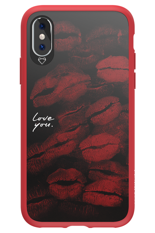 LOVE U BLACK 2.0 - Apple iPhone X