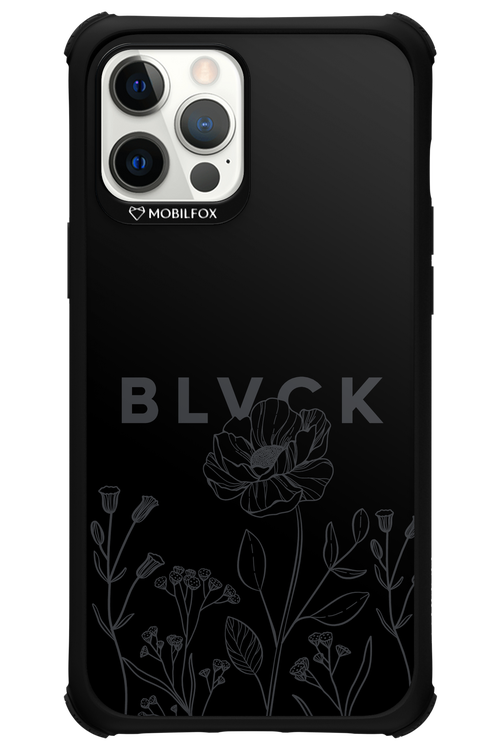 Black Flowers - Apple iPhone 12 Pro Max