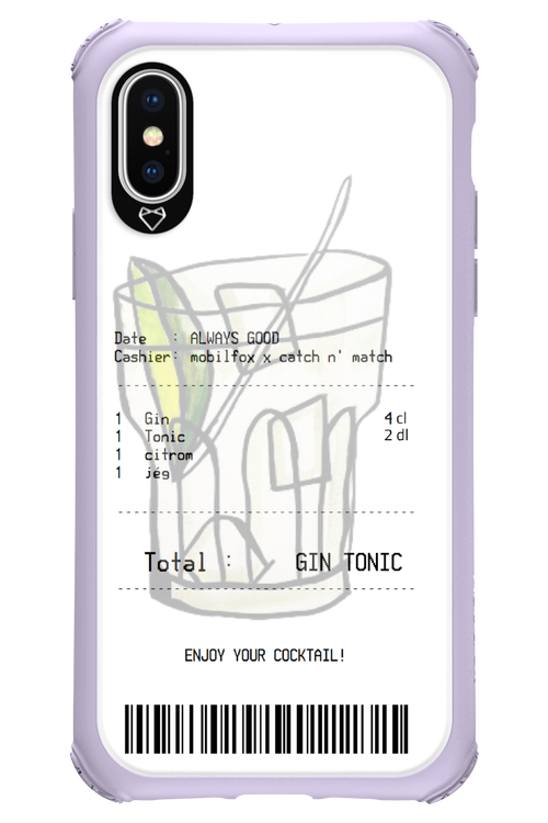 gin tonic - Apple iPhone X