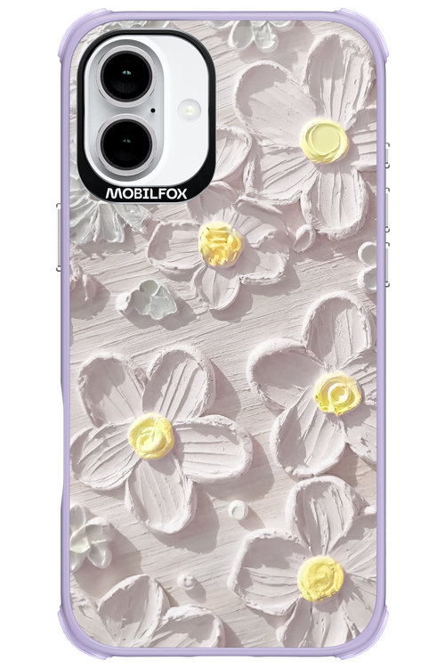 White Flowers 2.0 - Apple iPhone 16 Plus