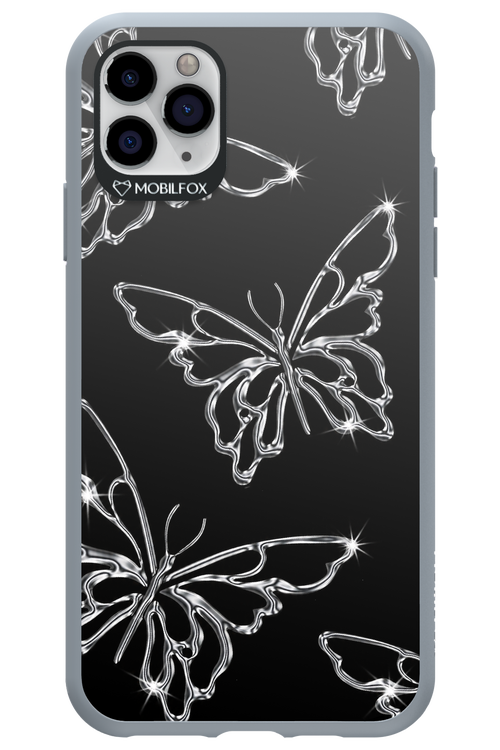 Silver Butterfly 2.0 - Apple iPhone 11 Pro Max