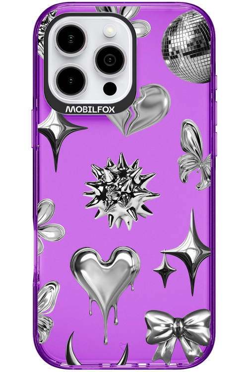 Silver Zone Transparent - Apple iPhone 16 Pro Max