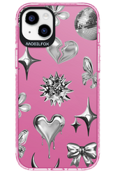 Silver Zone Transparent - Apple iPhone 14 Plus
