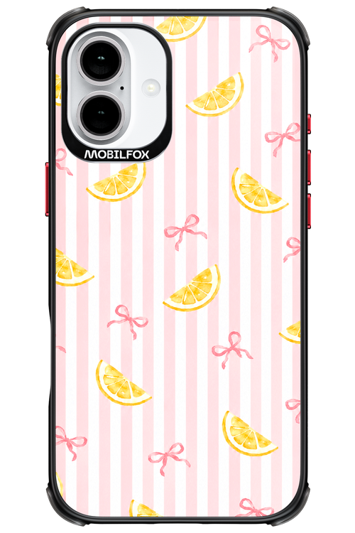 Bow with Lemon 2.0 - Apple iPhone 16 Plus