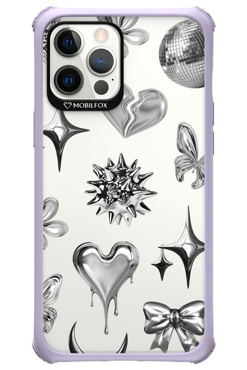 Silver Zone Transparent - Apple iPhone 12 Pro Max