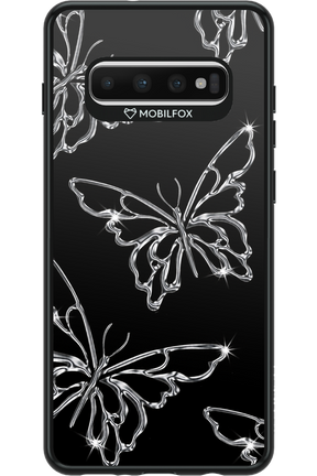 Silver Butterfly 2.0 - Samsung Galaxy S10+