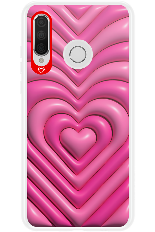 Puffer Heart - Huawei P30 Lite