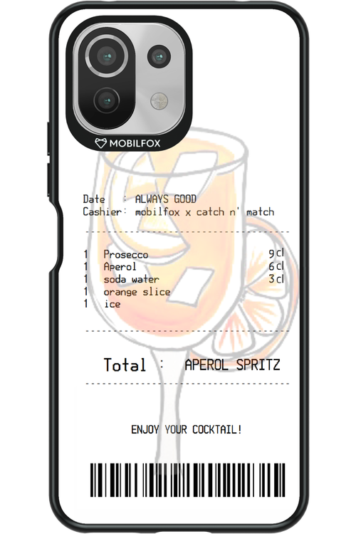 aperol spritz cocktail - Xiaomi Mi 11 Lite (2021)