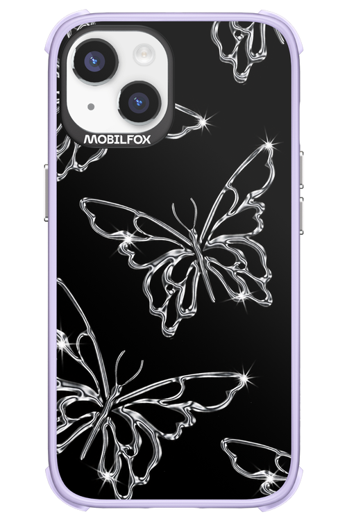 Silver Butterfly 2.0 - Apple iPhone 14