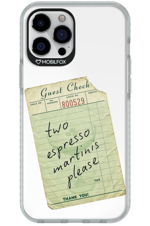 Espresso Martini 2.0 - Apple iPhone 12 Pro Max