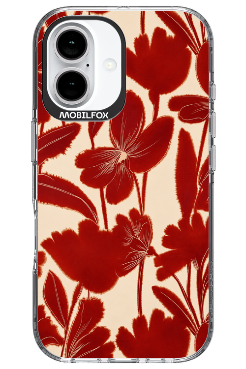 Burgundy Flowers 2.0 - Apple iPhone 16