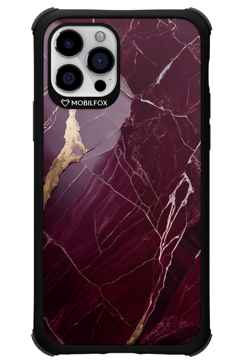 Burgundy Marble 2.0 - Apple iPhone 12 Pro