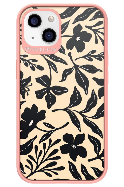 Black Flowers 2.0 - Apple iPhone 13