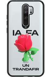 IA Rose Transparent - Xiaomi Redmi Note 8 Pro