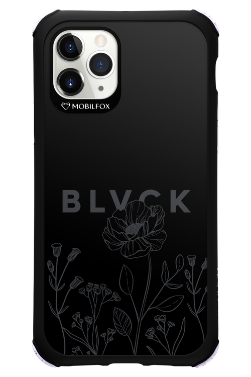 Black Flowers - Apple iPhone 11 Pro