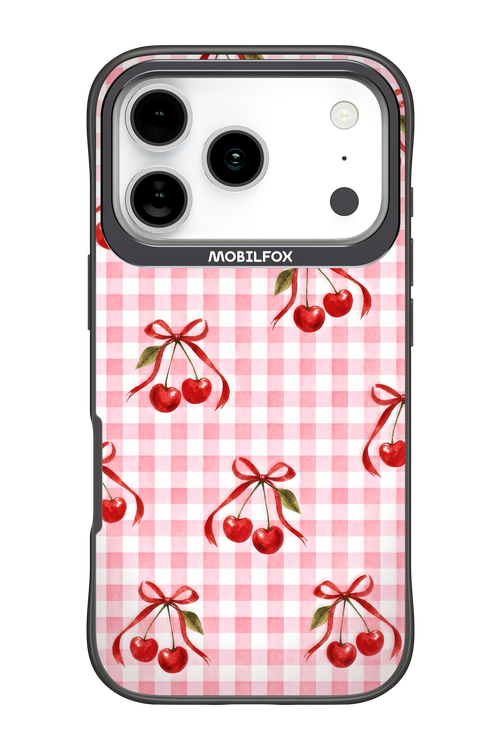 Pink Cherry Checked 2.0 - Apple iPhone 17 Pro