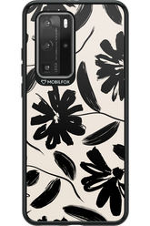 Monochrome Flowerss 2.0 - Huawei P40 Pro