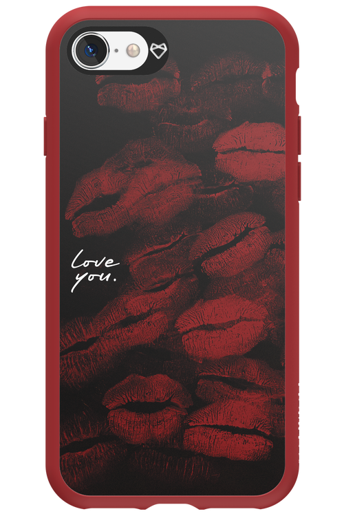 LOVE U BLACK 2.0 - Apple iPhone SE 2022