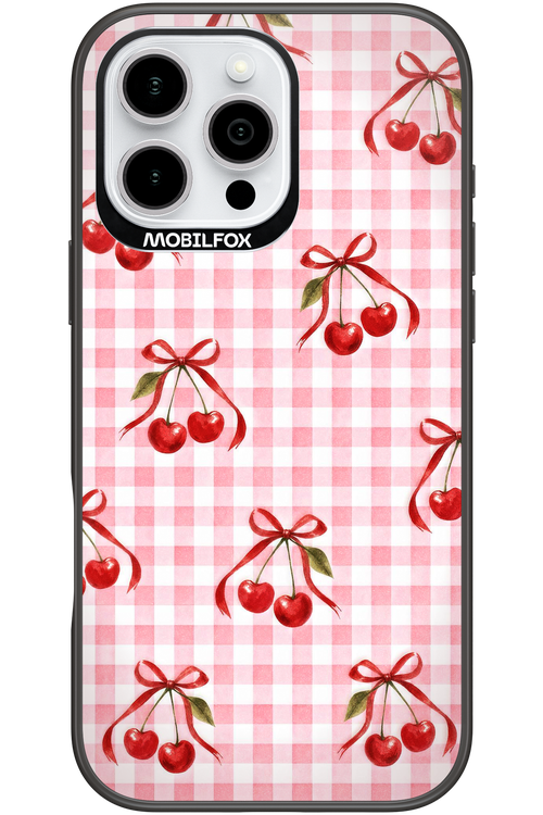 Pink Cherry Checked 2.0 - Apple iPhone 16 Pro Max