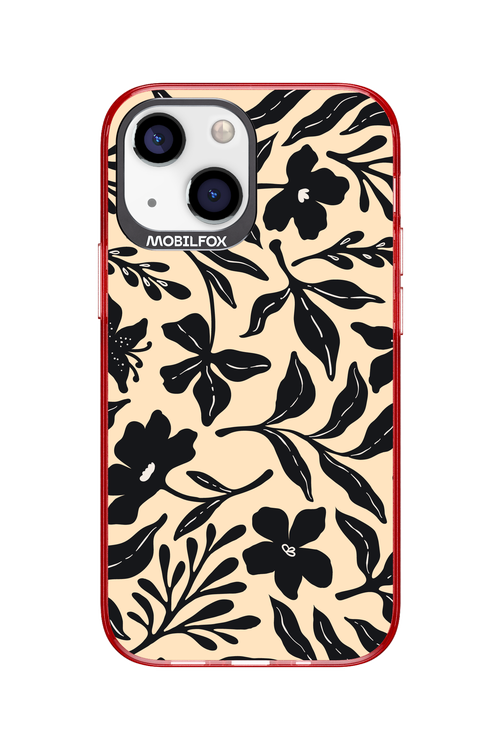 Black Flowers 2.0 - Apple iPhone 13 Mini