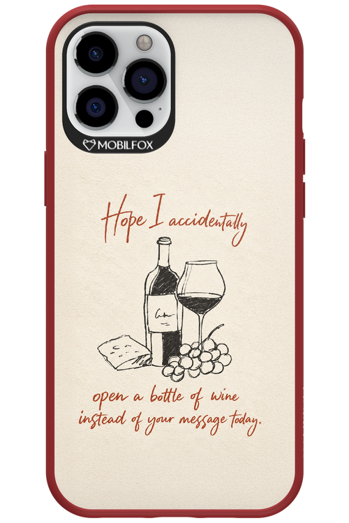 Bottle of wine 2.0 - Apple iPhone 12 Pro Max