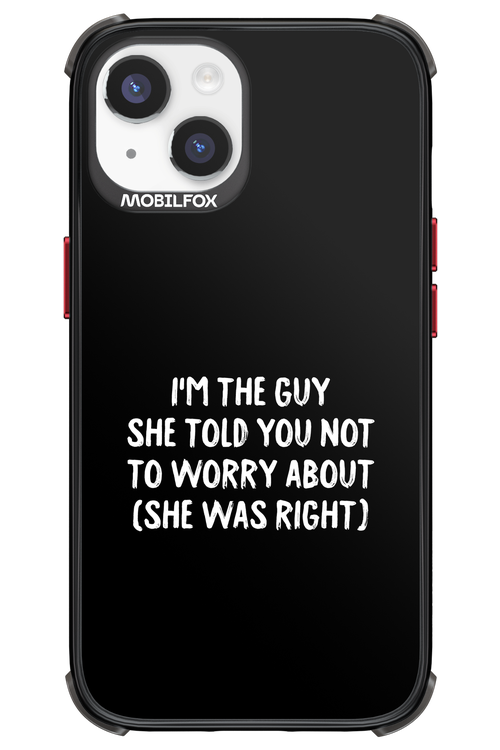 She was right 2.0 - Apple iPhone 14