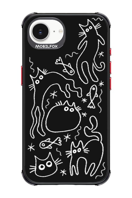 CHALK_CATS 2.0 - Apple iPhone 16e