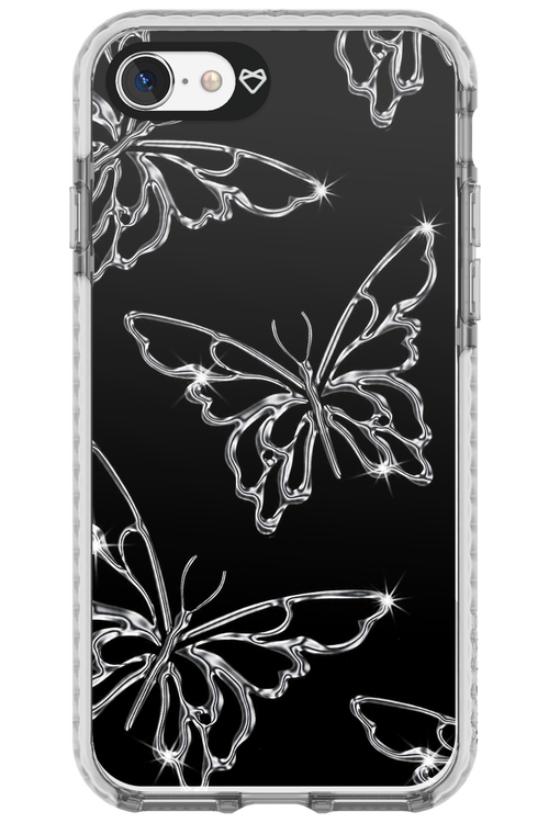 Silver Butterfly 2.0 - Apple iPhone SE 2020