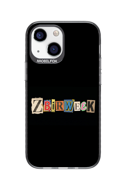 Zbirweek (black) 2.0 - Apple iPhone 13 Mini