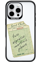 Espresso Martini 2.0 - Apple iPhone 16 Pro Max