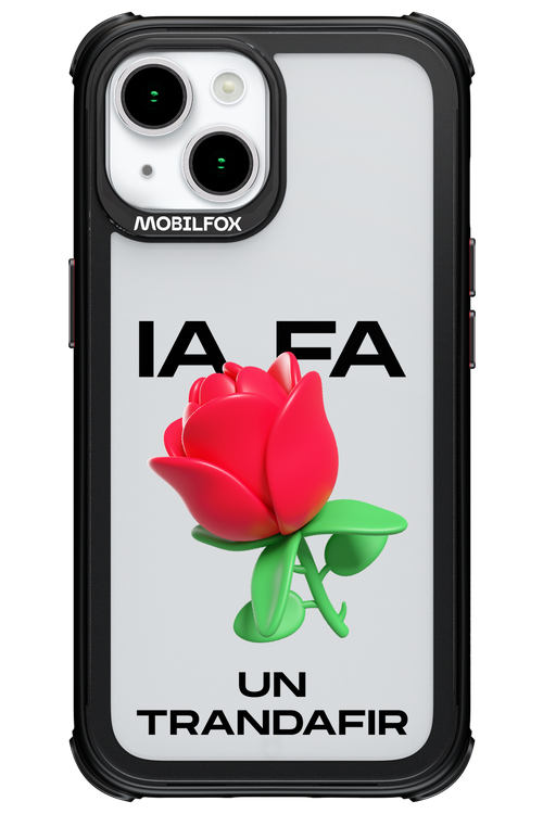 IA Rose Transparent - Apple iPhone 15