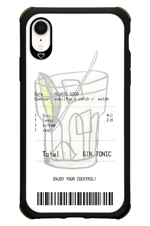gin tonic - Apple iPhone XR