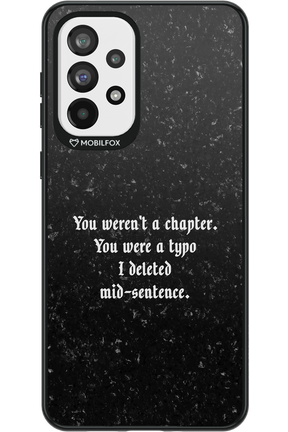 A Typo 2.0 - Samsung Galaxy A73