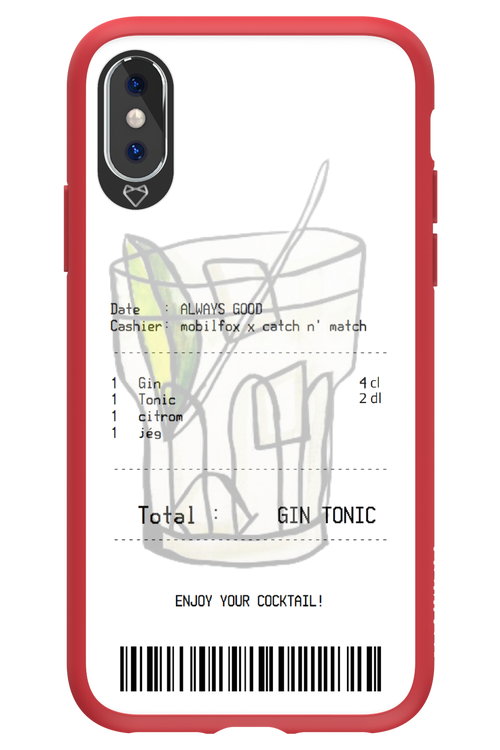 gin tonic - Apple iPhone X