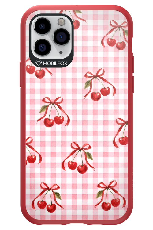 Pink Cherry Checked 2.0 - Apple iPhone 11 Pro