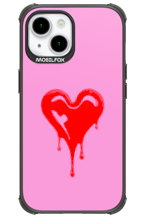 Heart Pink - Apple iPhone 15