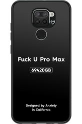 Fuck You Pro Max - Xiaomi Redmi Note 9