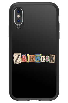 Zbirweek (black) 2.0 - Apple iPhone XS