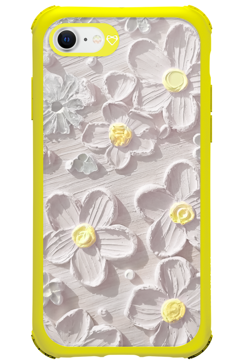 White Flowers 2.0 - Apple iPhone 8