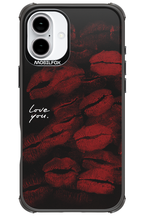 LOVE U BLACK 2.0 - Apple iPhone 16 Plus