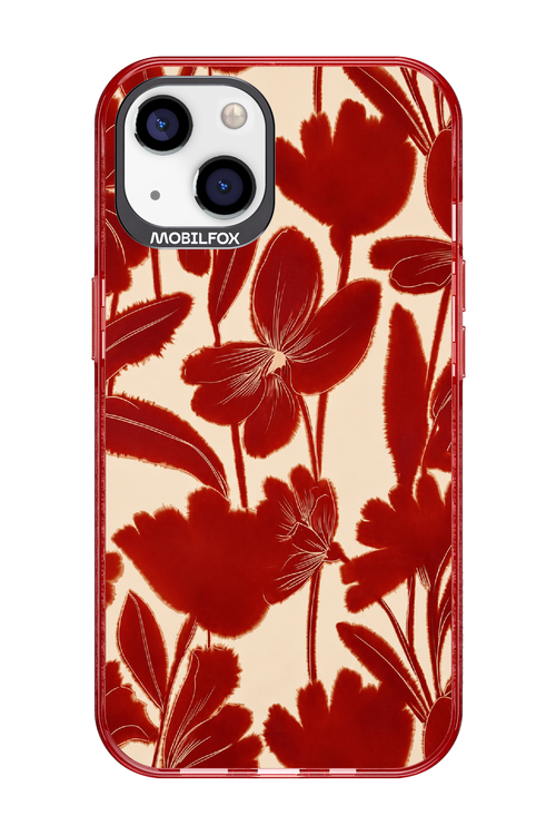 Burgundy Flowers 2.0 - Apple iPhone 13
