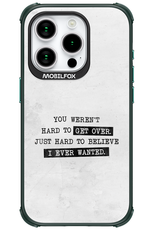 Hard to Believe 2.0 - Apple iPhone 15 Pro