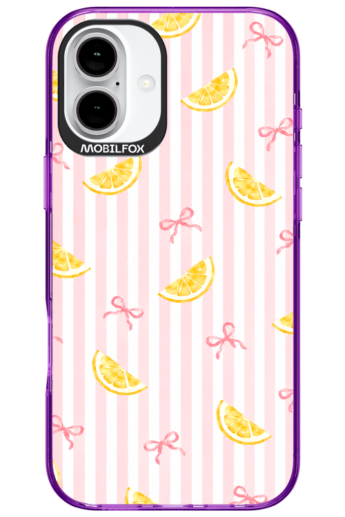 Bow with Lemon 2.0 - Apple iPhone 16 Plus