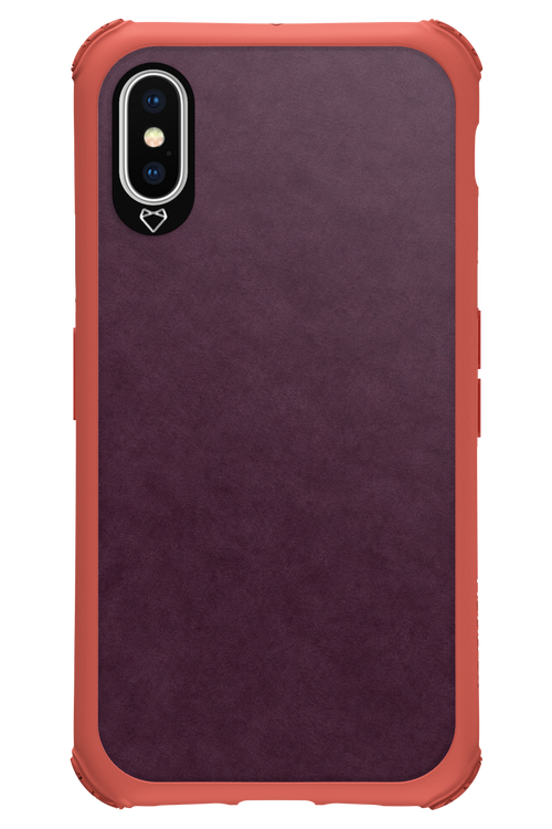 Burgundy Tile 2.0 - Apple iPhone X