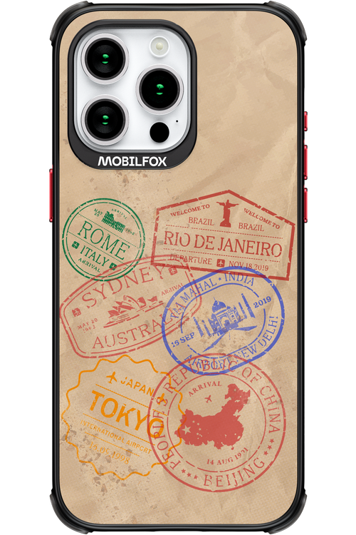 Travel Stamps 2.0 - Apple iPhone 15 Pro Max