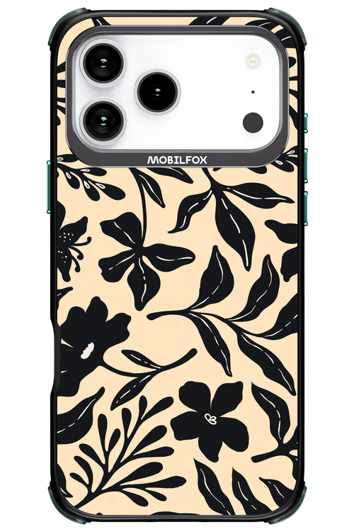 Black Flowers 2.0 - Apple iPhone 17 Pro Max