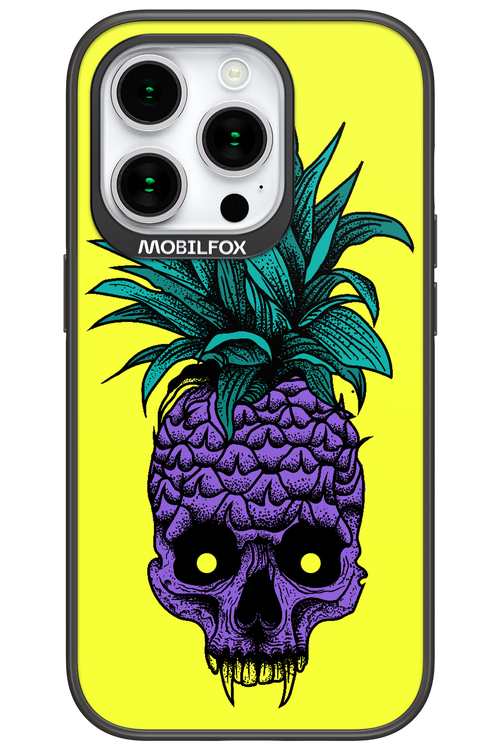 Pineapple Skull - Apple iPhone 15 Pro